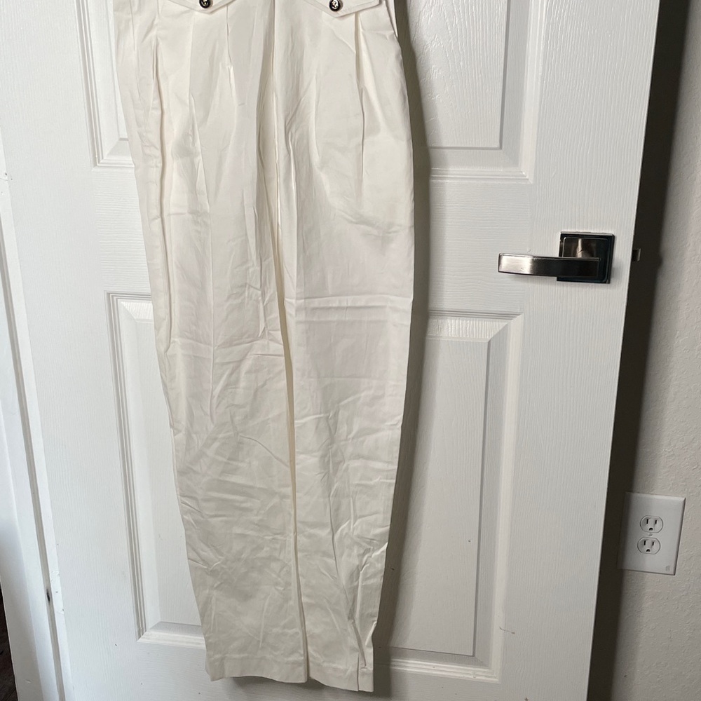 NWT John Roberts Sailor Striped Short Sleeve Hooded Belted Jumpsuit Vintage - Picture 3 of 7